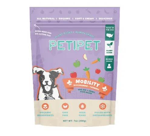7oz Petipet Mobility Treats- Hip & Joint Pain Relief - Items on Sales Now